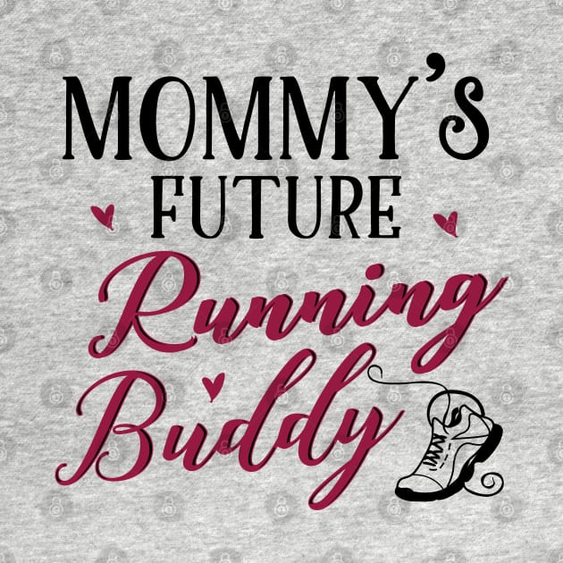 Running Mom and Baby Matching T-shirts Gift by KsuAnn